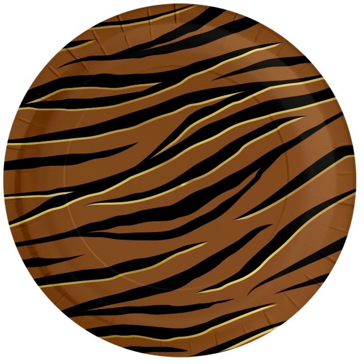 Plates Tiger Safari | 6 stuks